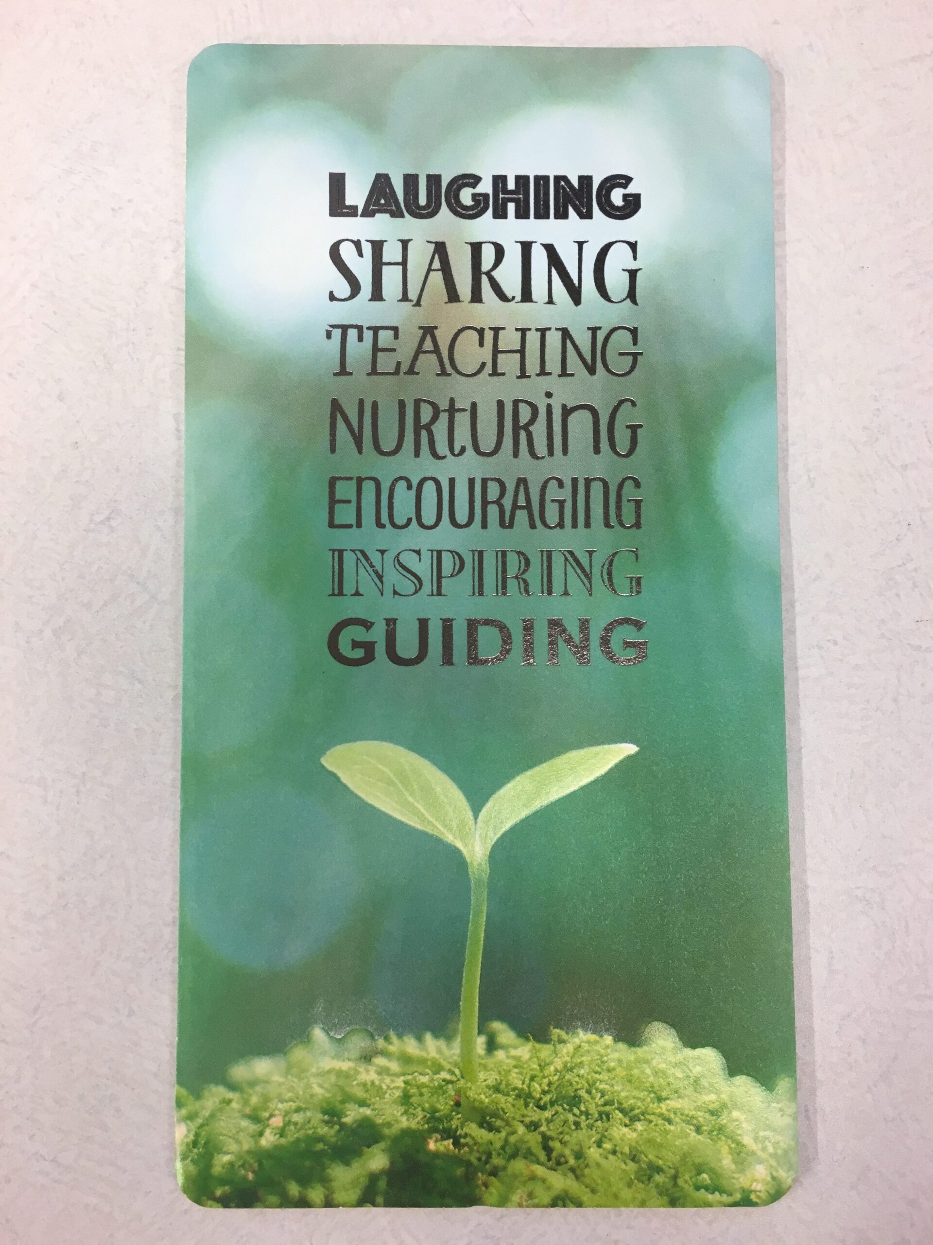 Thank you card cover