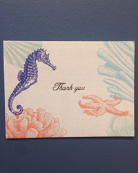 Thank you card