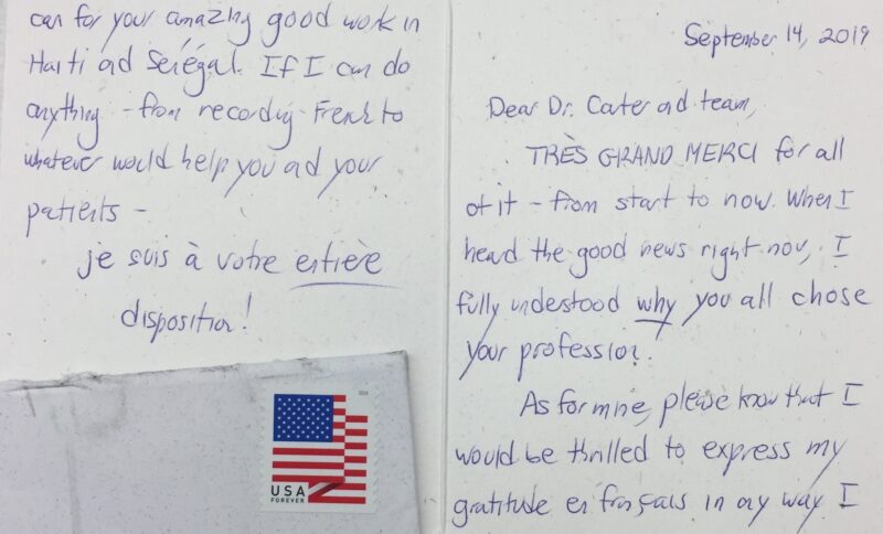 Dr. Carter - Amazing good work in Haiti