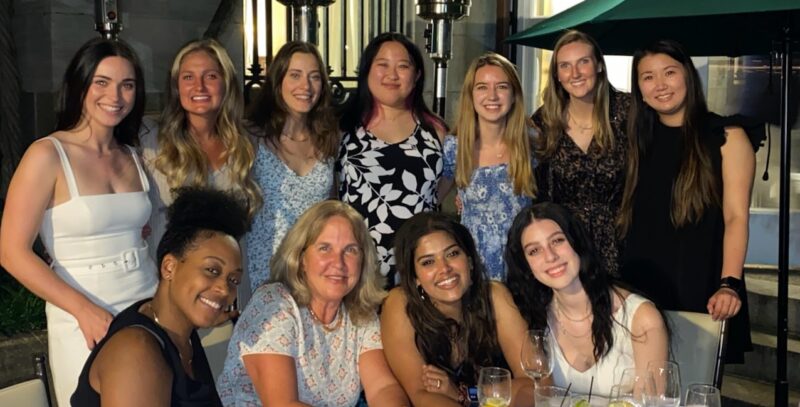 Dr. Carter with staff at Cosmos